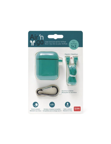 Custodia AirPods Pro Air’n Go Legami | Set con Cordino Protettivo