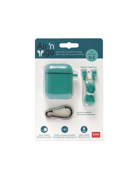 Custodia AirPods Pro Air’n Go Legami | Set con Cordino Protettivo