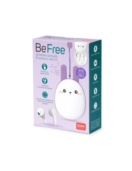 Cuffie Earbuds Wireless Legami Bluetooth Coniglio