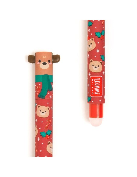 Penna Legami Orso Natale 2022 Erasable Pen Originale | Penscollectible